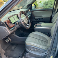 Wood Heated Steering Wheel (Dark Ash Wood or Warm Ash Wood) - $1300 - Fits Rivian R1S / R1T Vehicles Plus Core Charge