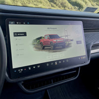 9H Glass Screen Protector- Matte or Glossy (All 3 Displays) - Fits Rivian R1S / R1T Vehicles