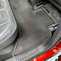 3D MaxPider Kagu All-Weather Floor & Frunk Cargo Mats - Fits Rivian R1T Vehicles