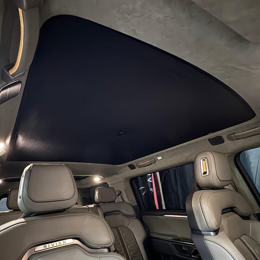 R1S Sunroof Sunshade w/ Blockout Screen & Holding Magnet - (Free Ground U.S. Shipping)- Fits Rivian R1S /