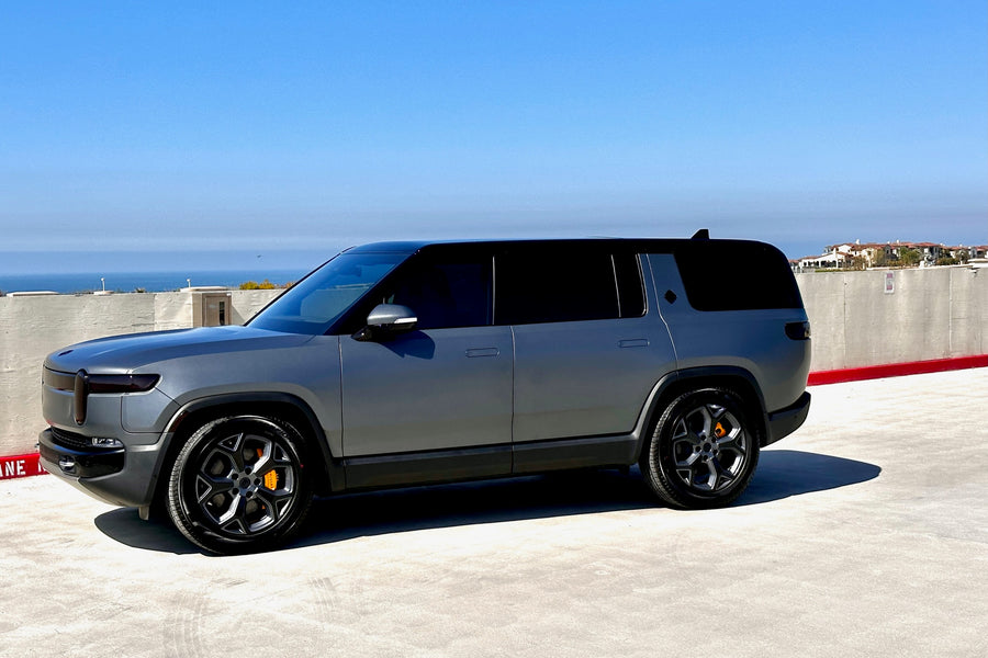 VINYL SPOKES COVERS FOR RIVIAN'S 21