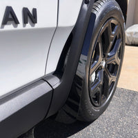 Mudflaps - Glossy Black - Fits Rivian R1S / R1T Vehicles