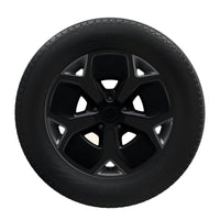 VINYL SPOKES COVERS FOR RIVIAN'S 21" SPORT WHEELS - BLACK / YELLOW