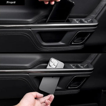 Door Handle Organizer-4 pcs black silicon - Fits Rivian R1T / R1s