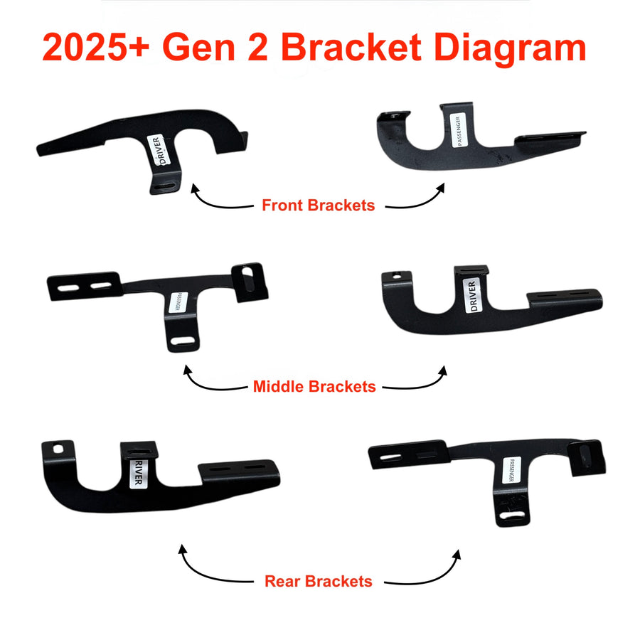 RPM RIV Gen 3 R1T Aftermarket Running Boards