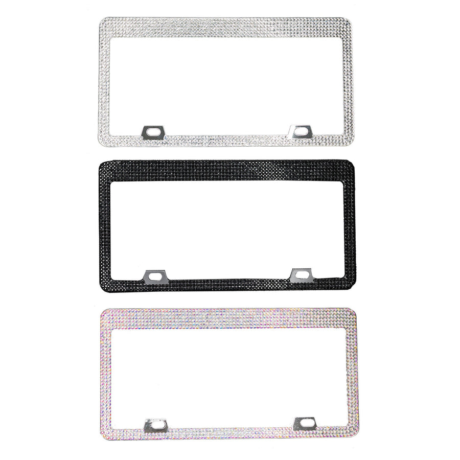 Bling Aluminum License Plate Frames - Variety*