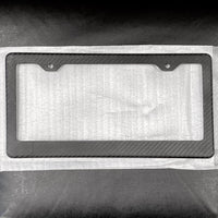 License Plate Frame - Real Molded Carbon Fiber