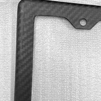 License Plate Frame - Real Molded Carbon Fiber