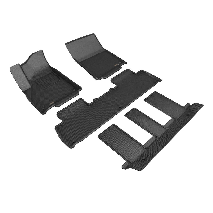 3D MaxPider Kagu All-Weather Floor & Frunk Cargo Mats- Fits Rivian R1S Vehicles