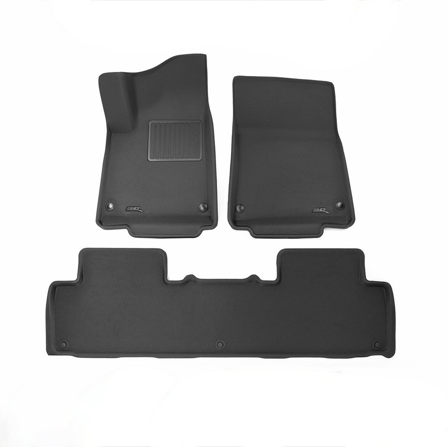 3D MaxPider Kagu All-Weather Floor & Frunk Cargo Mats- Fits Rivian R1S Vehicles