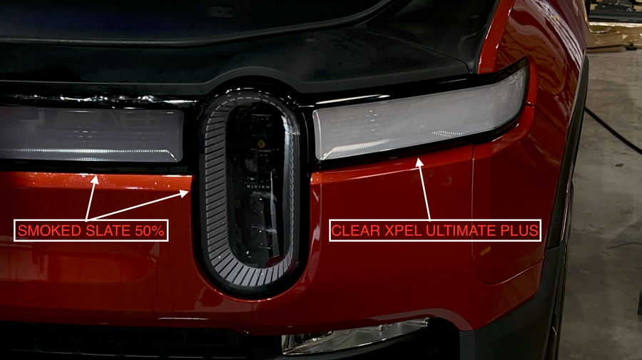 Headlight Protection Film - Clear or Smoked - Fits Rivian R1S / R1T Vehicles