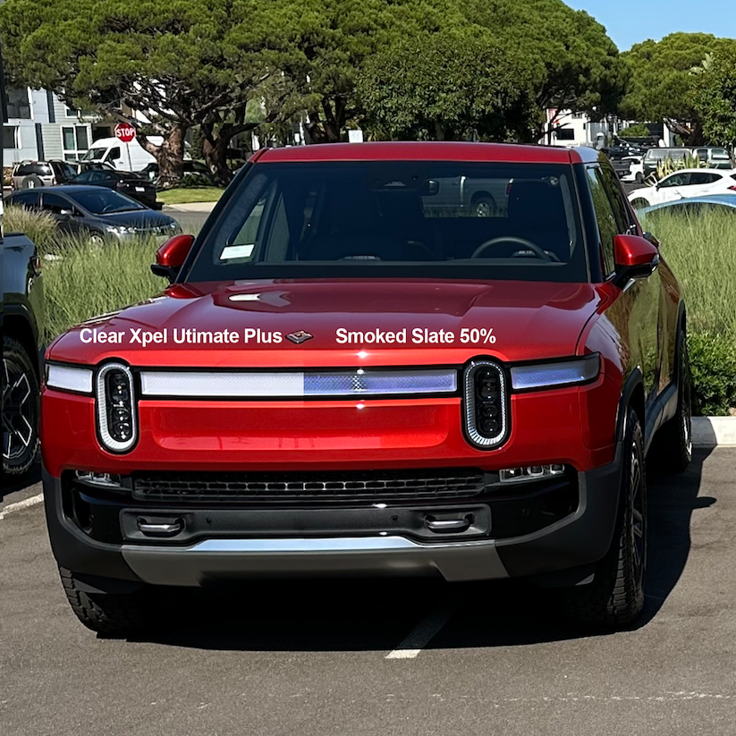 Headlight Protection Film - Clear or Smoked - Fits Rivian R1S / R1T Vehicles